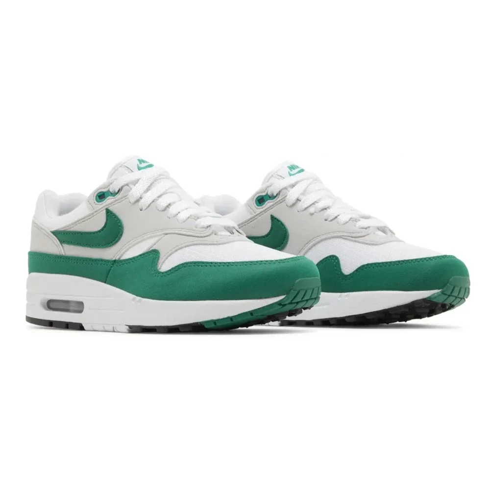 Nike Womens Air Max 1 87 Malachite Green White DZ2628-003 Size 9